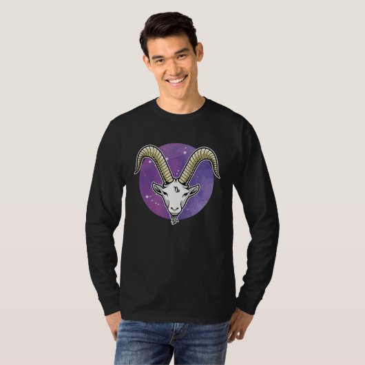 山羊座 Tシャツ (正面フル)