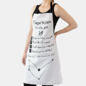 山羊座- To-Doリスト エプロン (インサイチュ)