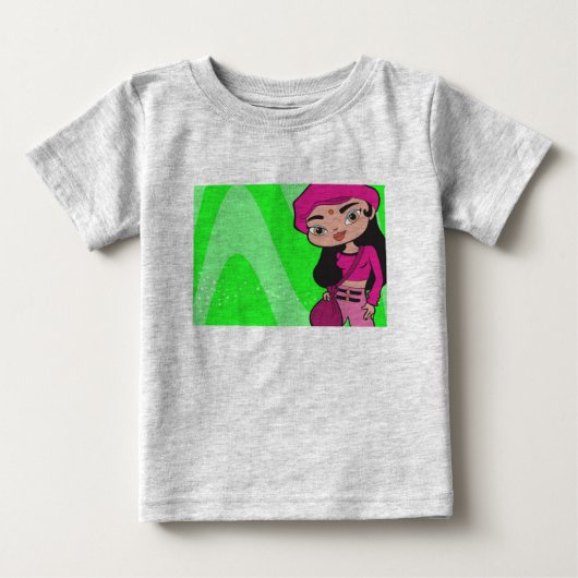山羊座Tシャツ ベビーTシャツ (正面)