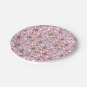 山羊（ピンク） ペーパープレート (アングル)