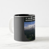 山聖ヘレン火山国家記念碑 ツートーンマグカップ (正面左)
