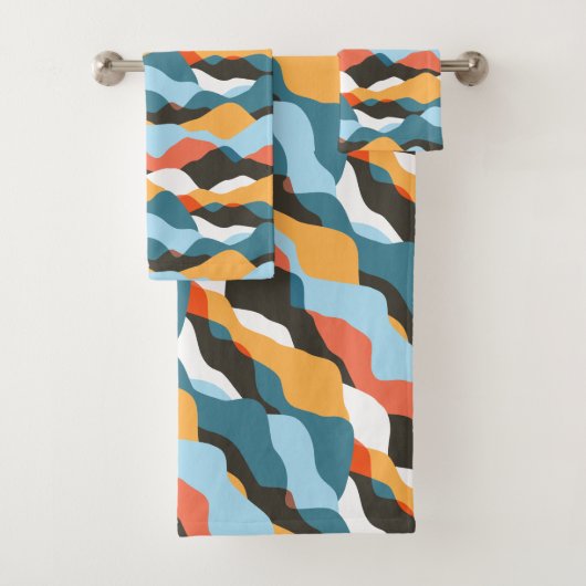 山脈の波 バスタオルセット (インサイチュ)