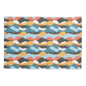 山脈の波 枕カバー (裏面)