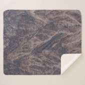 山脈の航空写真 シェルパブランケット (正面(横))