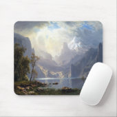 山脈タホ湖のアルバートBierstadt マウスパッド (マウス)