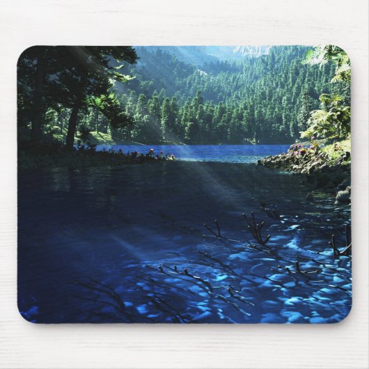 山脈マウスパッド マウスパッド (正面)