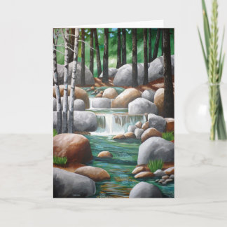 山脈流れ カード