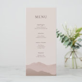 山脈結婚 メニュー (スタンド正面)