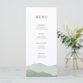 山脈結婚 メニュー (スタンド正面)