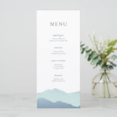 山脈結婚 メニュー (スタンド正面)