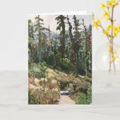 山脈道 カード (黄色い花)