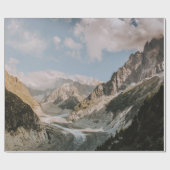 山脈 ラッピングペーパー (フラット)