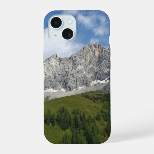 山脈 iPhone 15ケース (裏面)