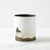 山脈morning湖のマグ マグカップ (中央)