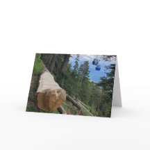 山腹のグリーティングカードの愛着