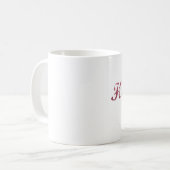 山腹のニュージャージー都市クラシック コーヒーマグカップ (正面左)