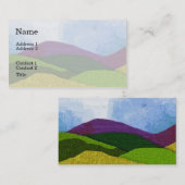 山腹の名刺 名刺 (正面/裏面)