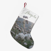 山腹の野草 スモールクリスマスストッキング (正面 (吊り時))