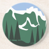 山腹 コースター (正面)