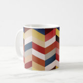 山自然カラフル形 コーヒーマグカップ (正面左)