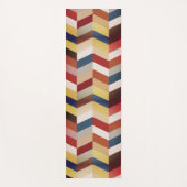 山自然カラフル形 ヨガマット (正面)