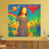 『山芋の神託』 キャンバスプリント (インサイチュ (リビング))