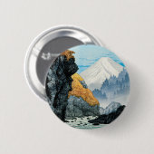 山芦高足（1932年）高橋博明 缶バッジ (正面&裏面)