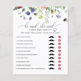 山花がこう言った |ブライダルシャワー