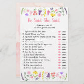 山花が彼女がブライダルの試合を言った (正面/裏面)