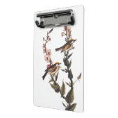 山花に咲く栗の鳥 ミニクリップボード (アングル2)