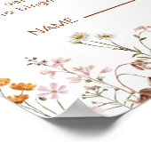 山花のブライダルシャワーは彼女がゲームを言った ポスター (角)