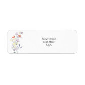 山花の束 ラベル (正面)