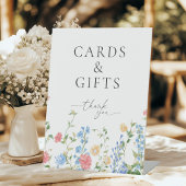 山花エレガントの結婚式のカードと贈り物 台座サイン