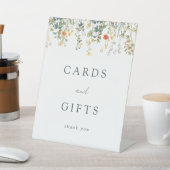 山花エレガントの結婚式のカードと贈り物 台座サイン (インサイチュ)