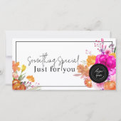 山花カラフルかぼちゃのギフト券 (正面)