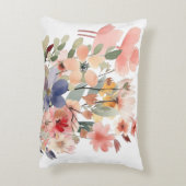 山花パーソナライズされた名枕 – 贈り物 アクセントクッション (裏面(縦))