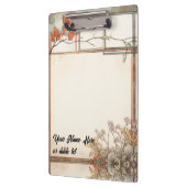 山花書三つ花紅花 クリップボード (左)