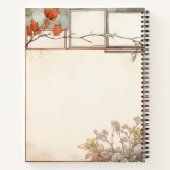 山花書三つ花紅花 ノートブック (裏面)