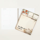 山花書三つ花紅花 プランナー手帳 (ディスプレー)