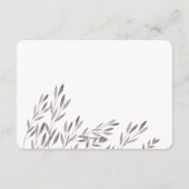 山花結婚の願い エンクロージャーカード (裏面)