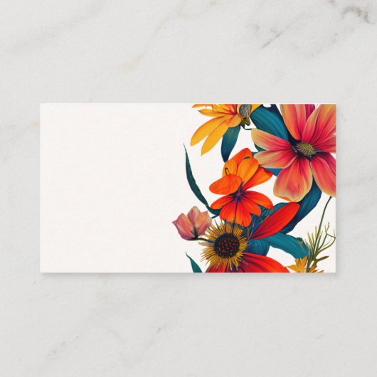 山花繁盛の名刺 名刺 (裏面)