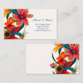 山花繁盛の名刺 名刺 (正面/裏面)