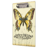 山花飾り蝶 クリップボード (左)