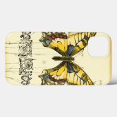 山花飾り蝶 Case-Mate iPhoneケース (裏面 (横))