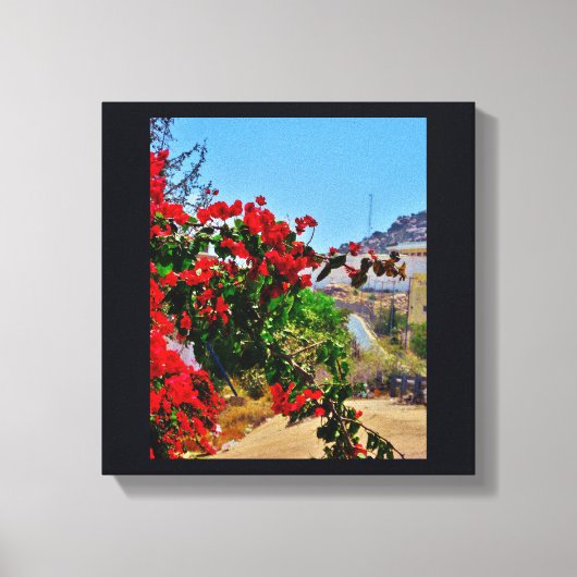 山花 キャンバスプリント (正面)