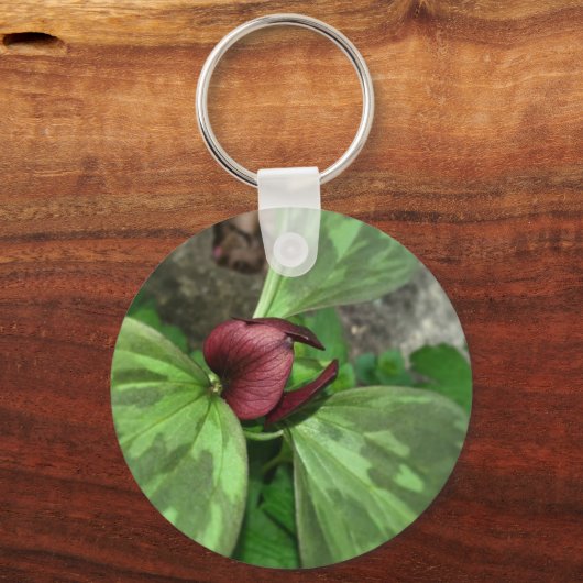 山花 キーホルダー (正面)