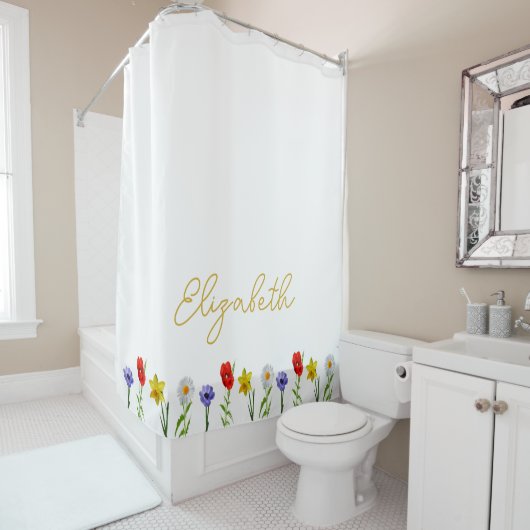 山花 シャワーカーテン (インサイチュ)