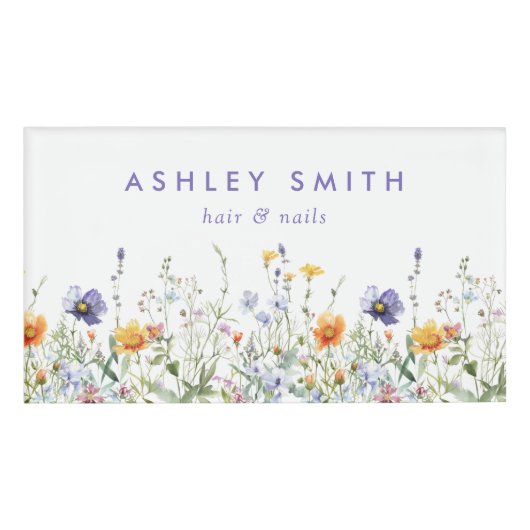 山花 名札 (正面)