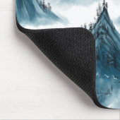 山芸術的絵画のインスパイア引用文青 マウスパッド (コーナー)