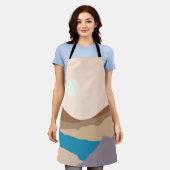 山芸術 エプロン (着用した状態)